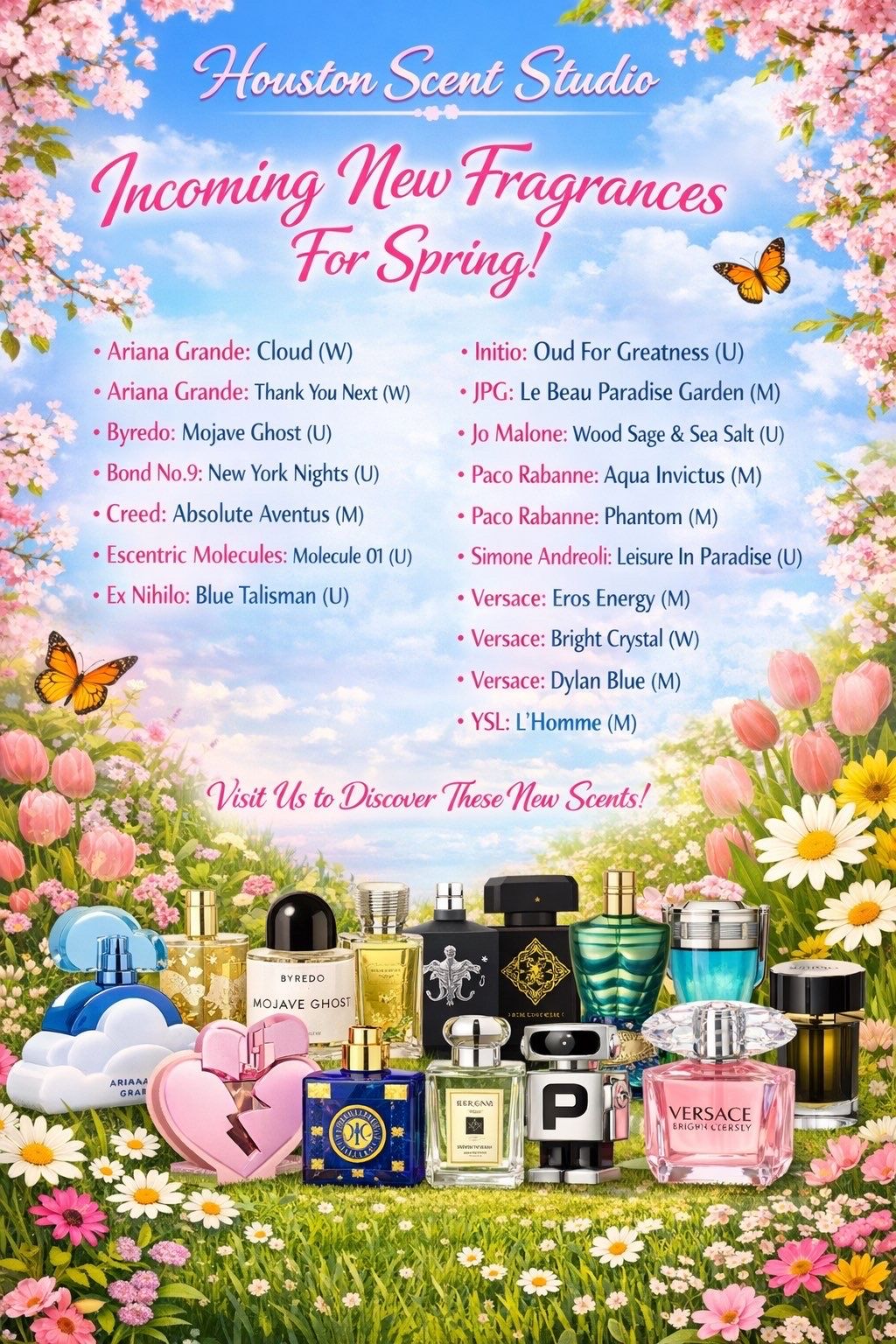 Spring Collection — Houston Scent Studio
